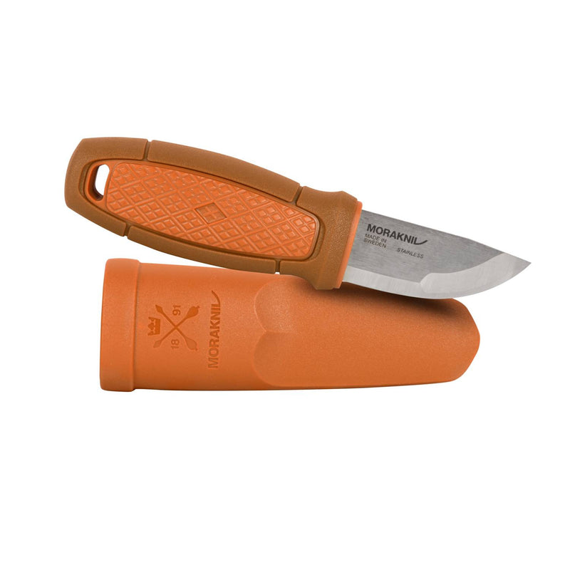 Morakniv® Eldris Neck Knife - Stainless Steel - Burnt Orange 13502