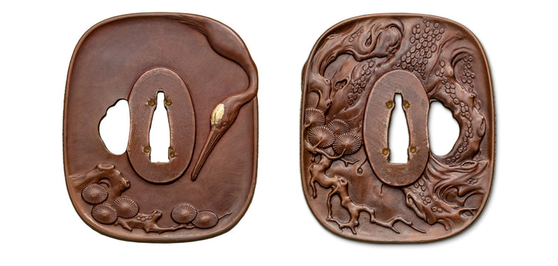 Dragon King Pine Crane Katana