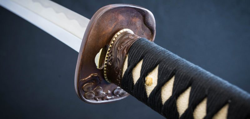 Dragon King Pine Crane Katana