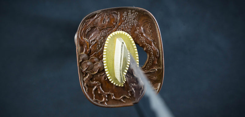 Dragon King Pine Crane Katana