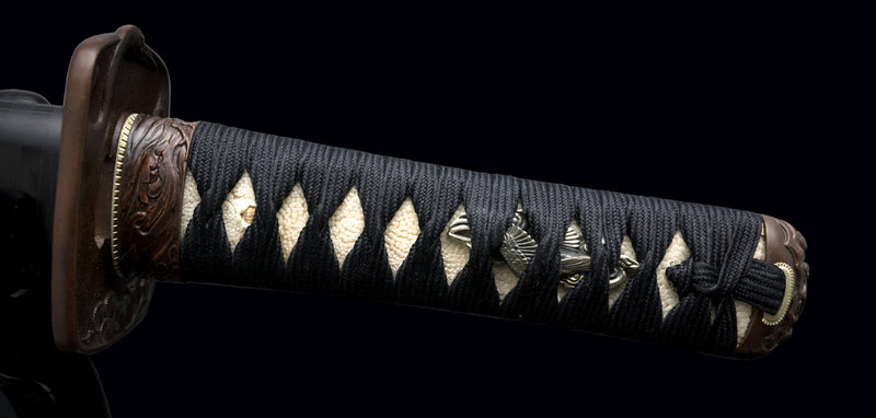 Dragon King Pine Crane Wakizashi