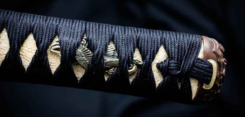 Dragon King Pine Crane Wakizashi