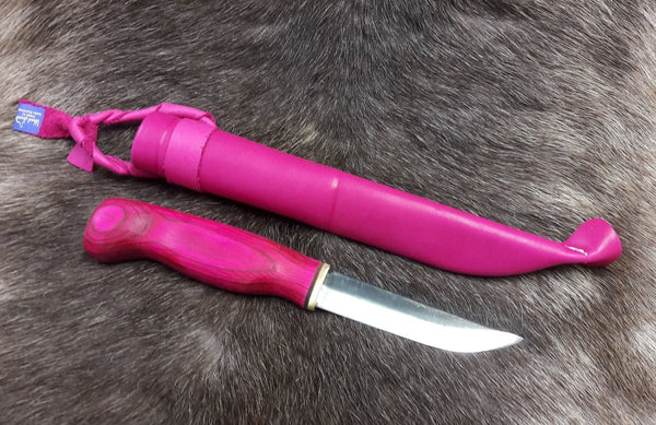 Wood Jewel Pink Knife