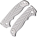 August Engineering AD20.5 Handle Scales Silver