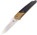 Amare Pocket Peak Linerlock Gold
