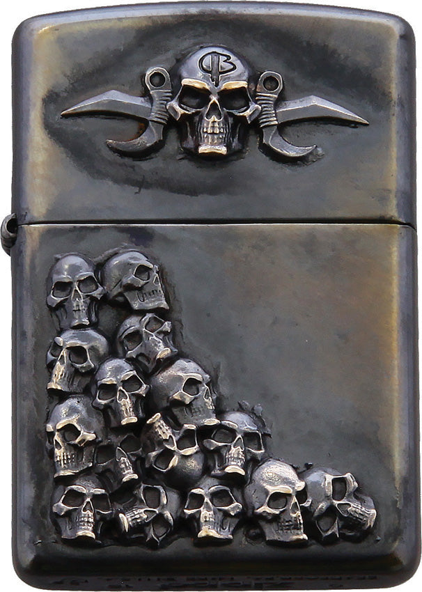 Bastinelli Creations Skulls Zippo Lighter Single