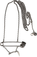 Bastinelli Creations Silver Necklace Long