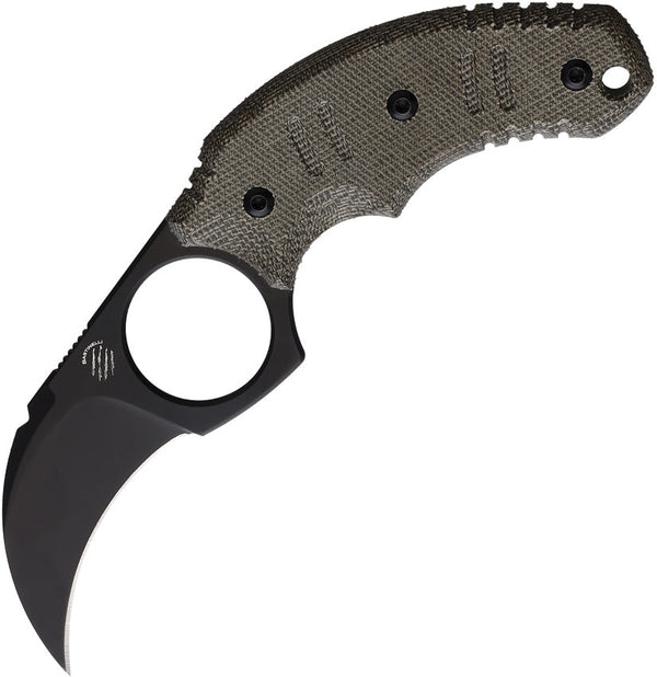 Bastinelli Creations Ligament Fixed Blade OD Green