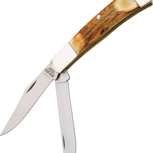 Bear & Son Large Stockman Traditional Pocket Knife Stag
