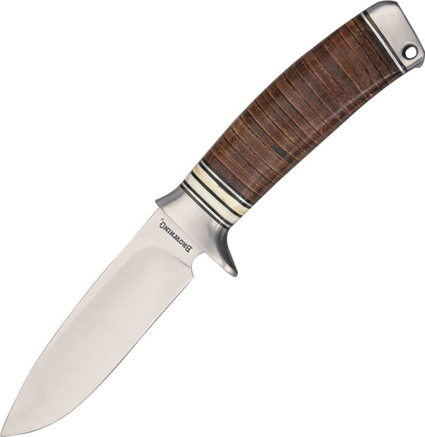 Browning Stacked Leather Fixed Blade