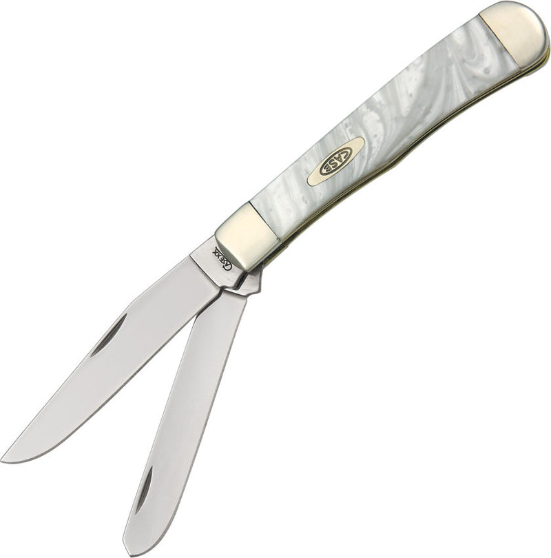 Case Cutlery Trapper White Pearl
