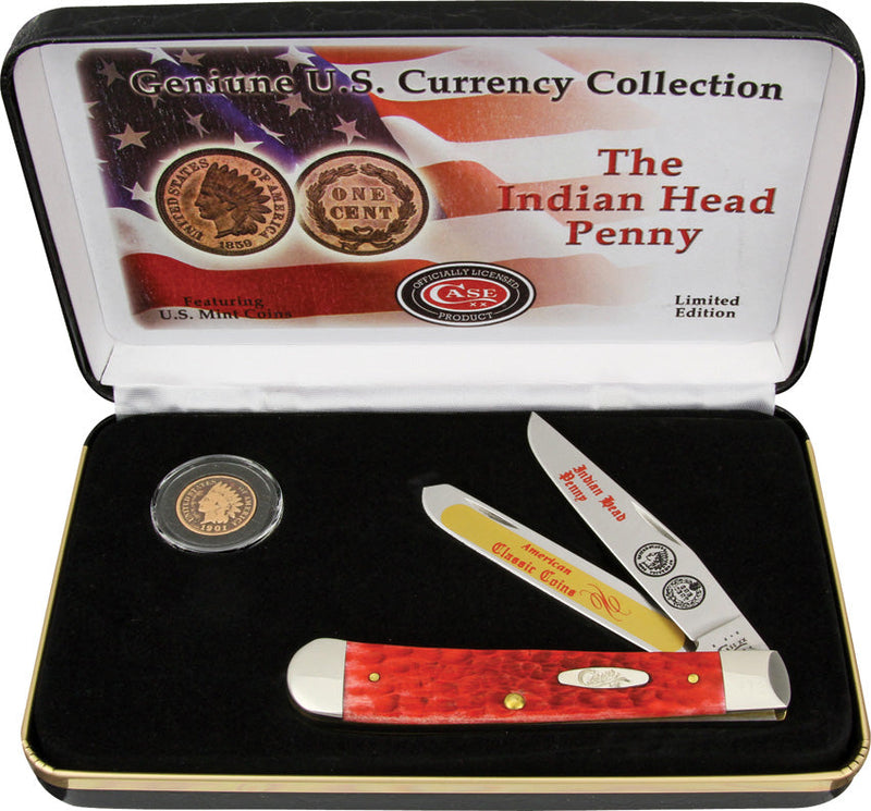 Case Cutlery Indian Head Penny Gift Set