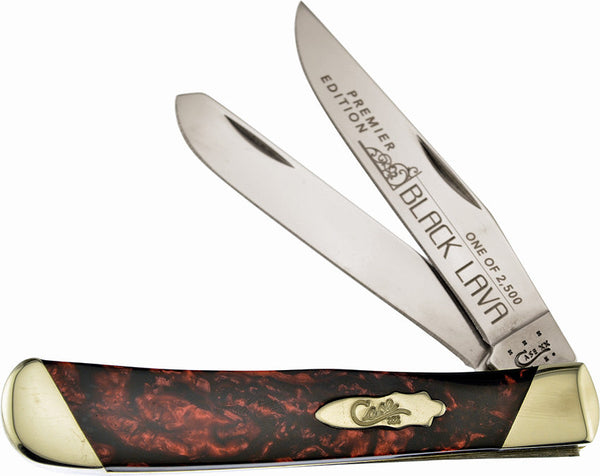 Case Cutlery Trapper Black Lava