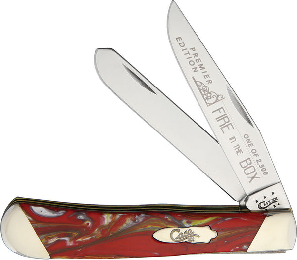 Case Cutlery Trapper Fire in the Box