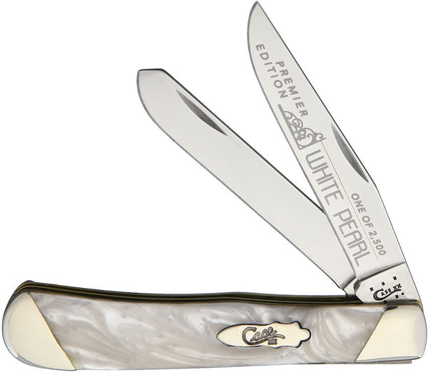 Case Cutlery Trapper White Pearl