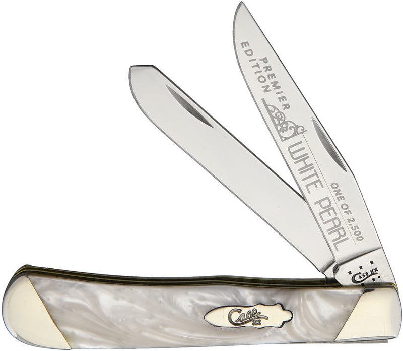 Case Cutlery Trapper White Pearl