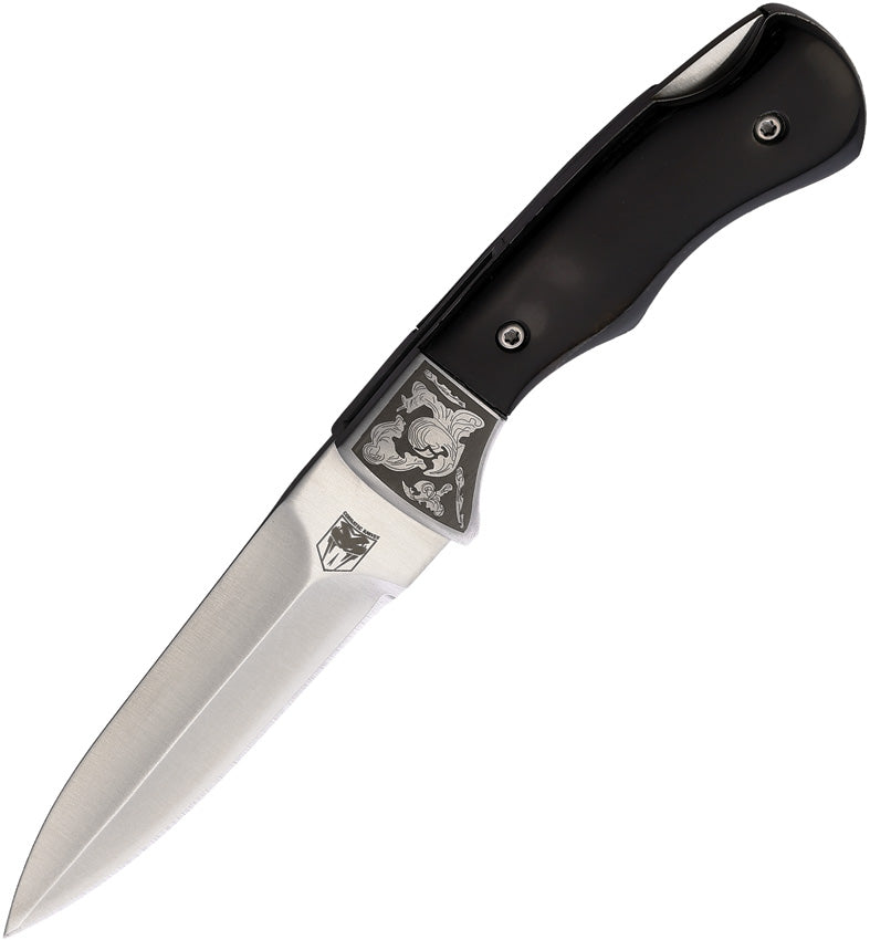 Cobratec Knives Folding Push Dagger Black