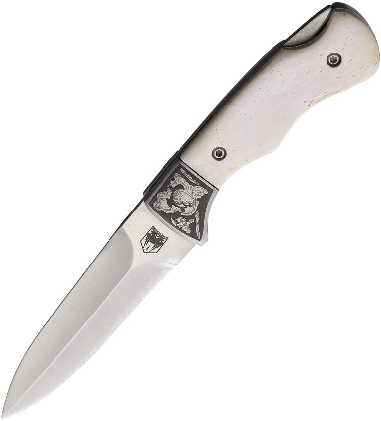 Cobratec Knives Folding Push Dagger White