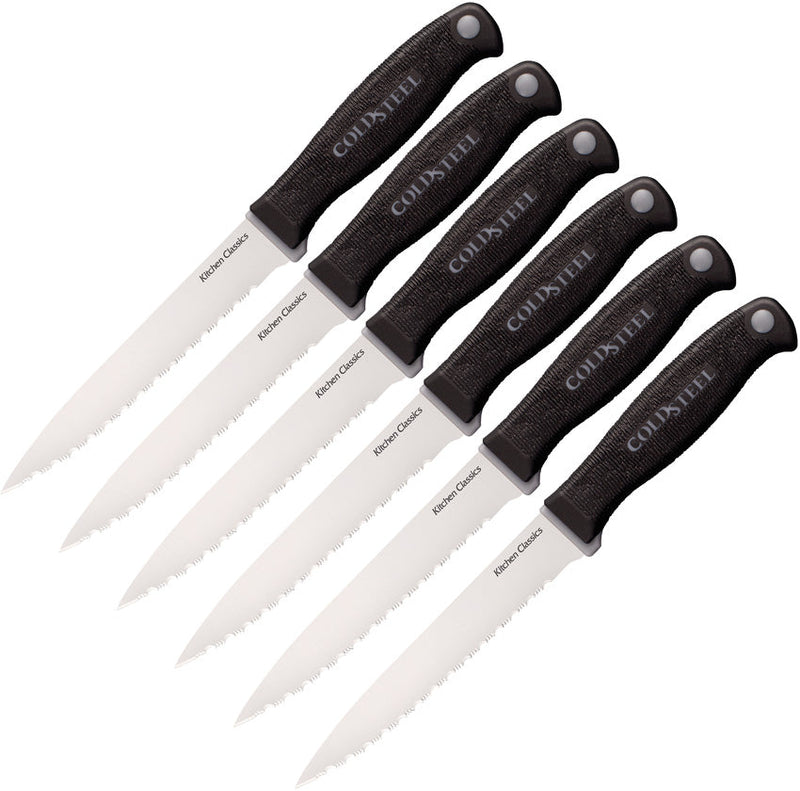 Cold Steel Six Steak Knife Set