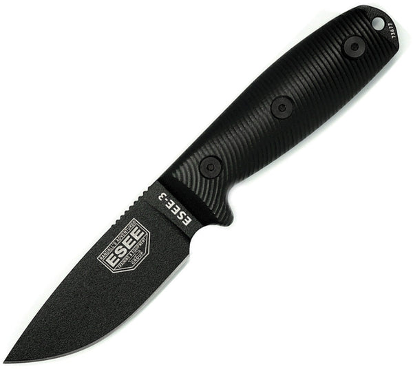 ESEE Model 3 3D Fixed Blade Black