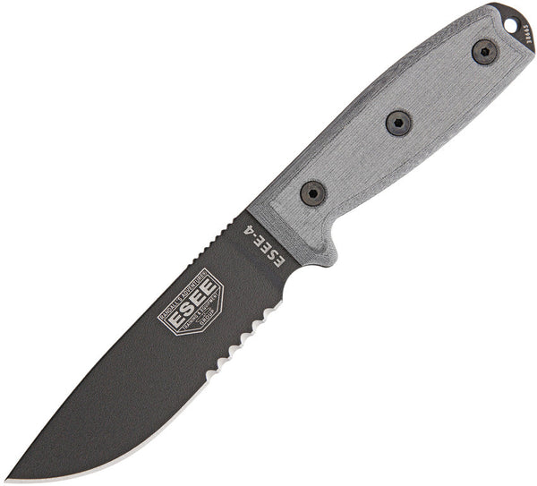 ESEE Model 4 Stainless Serrated