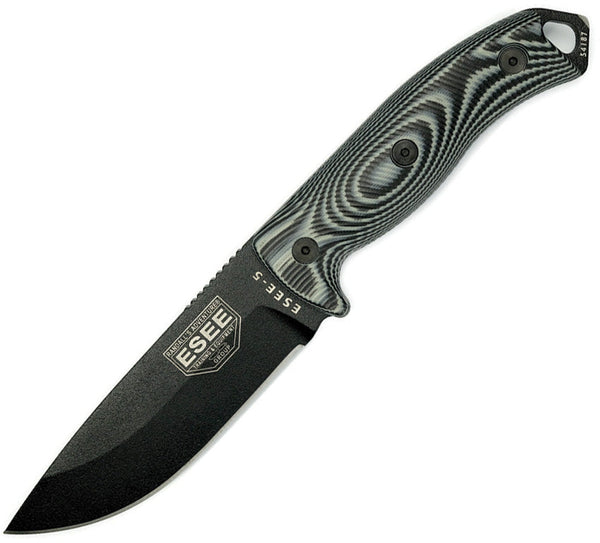 ESEE Model 5 3D Fixed Blade Black