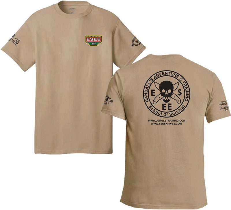 ESEE Training T Shirt XXL Brown