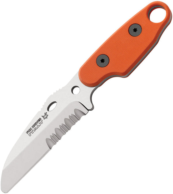 Fox Compso Neck Knife Orange