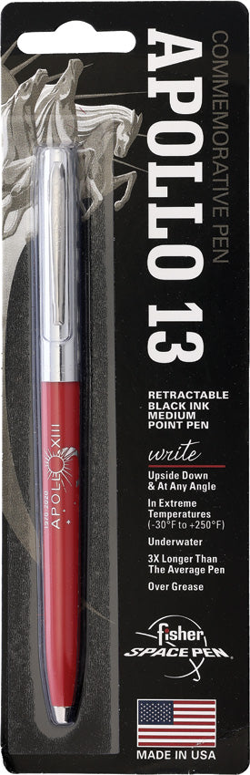 Fisher Space Pen Apollo 13 Space Pen Red