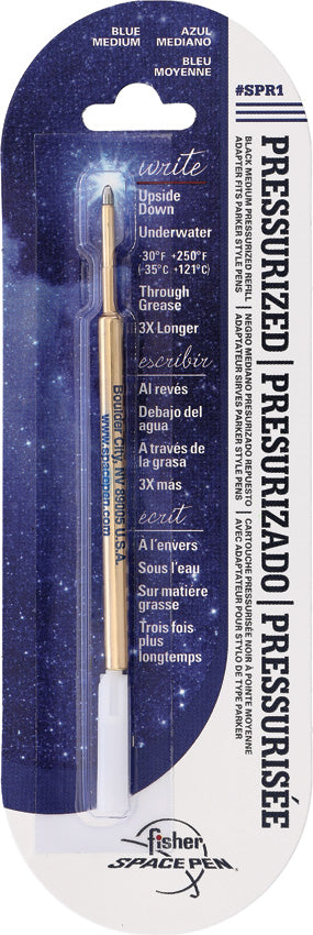 Fisher Space Pen Blue Medium Ink Refill
