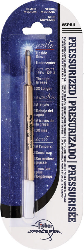 Fisher Space Pen Black Medium Ink Refill