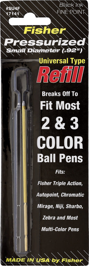 Fisher Space Pen Black Ink Refill Fine Point