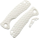 Honey Badger Knives Small Linerlock Handle White