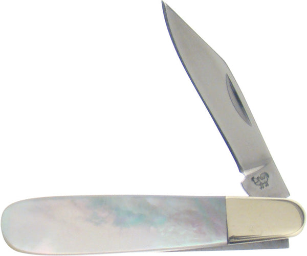 Hen & Rooster Folder Mother of Pearl