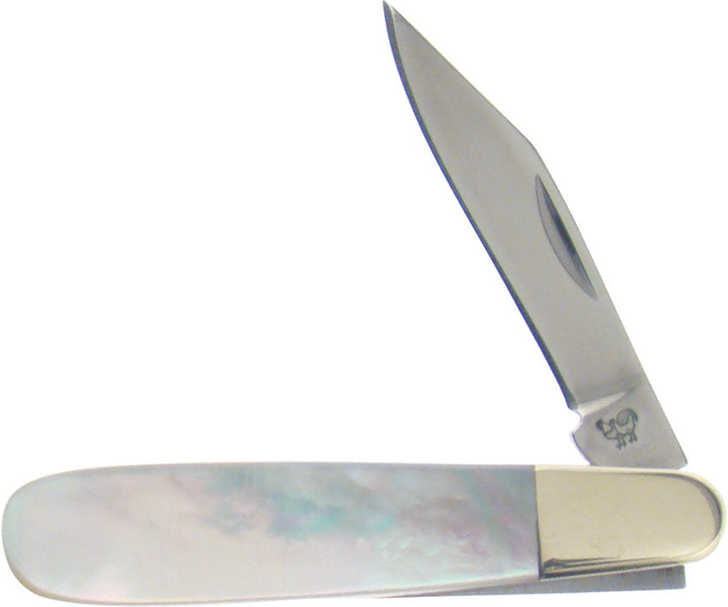 Hen & Rooster Folder Mother of Pearl