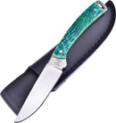 Hen & Rooster Small Hunter Green Bone