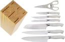 Hen & Rooster Kitchen Set Wood Block