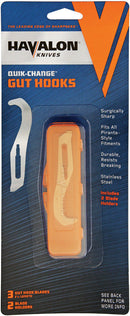 Havalon Gut Hook 3pk With Blade Holder
