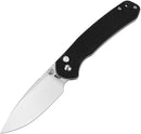 CJRB Pyrite Button Lock Black G10