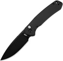 CJRB Pyrite Button Lock Black G10