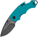 Kershaw Shuffle Linerlock Teal BW