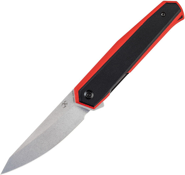 Kansept Knives Integra Linerlock Black/Red
