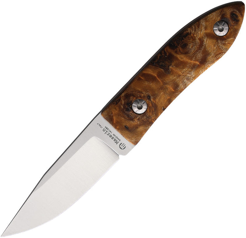 Maserin Fixed Blade Brown Handle