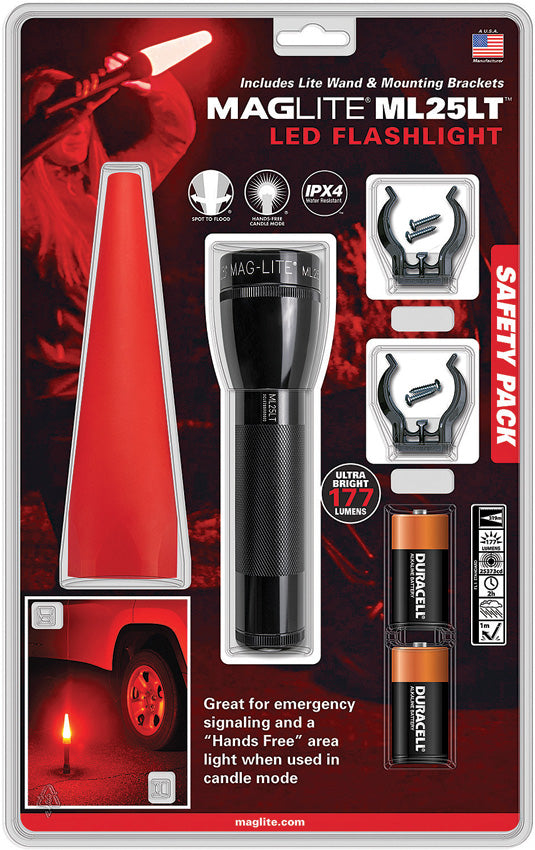 Mag-Lite ML25LT LED Flashlight Safety