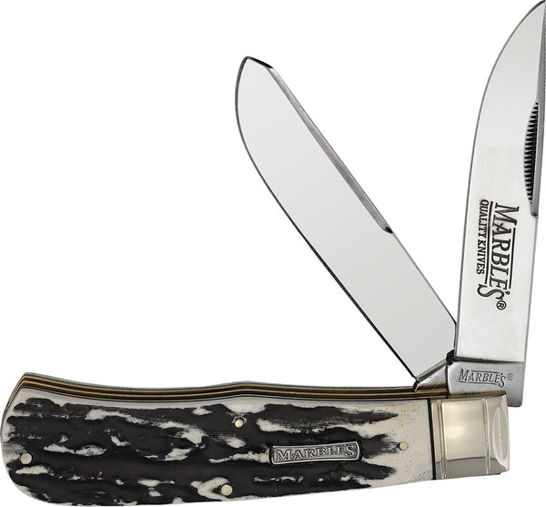 Marbles Black Stag Jumbo Trapper