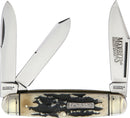 Marbles Black Stag Cattleman Whittler