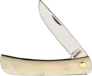 Marbles Work Knife White Smooth Bone