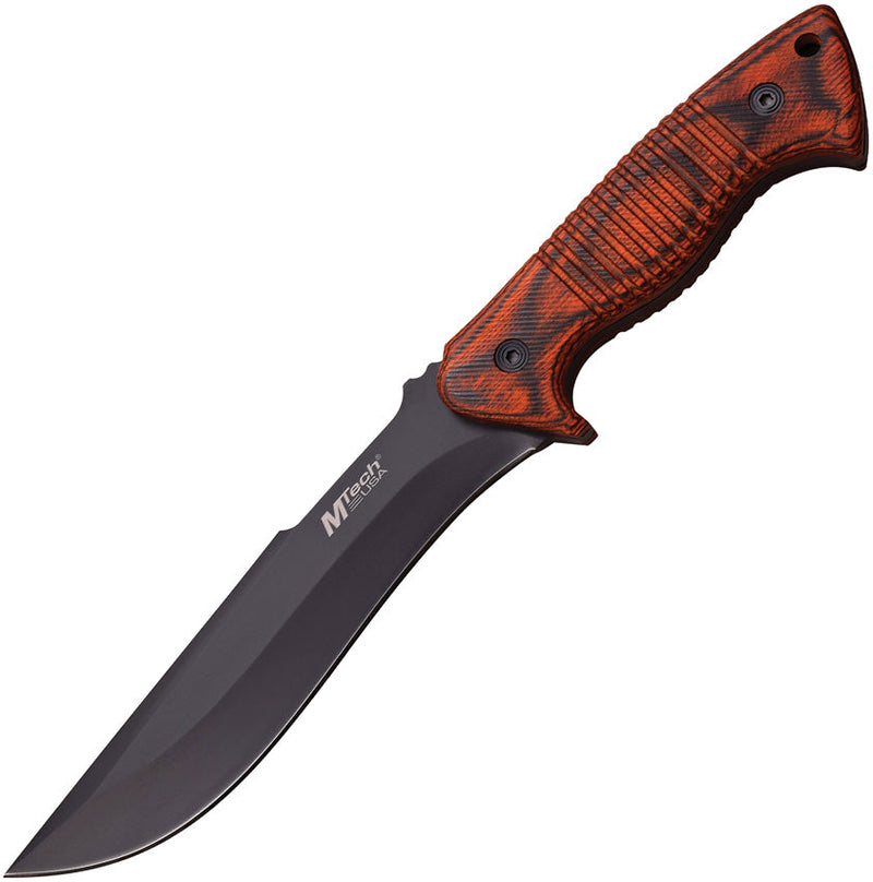 MTech Fixed Blade Brown Pakkawood