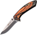 MTech Butterfly Framelock A/O Orange