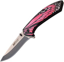 MTech Butterfly Framelock A/O Pink